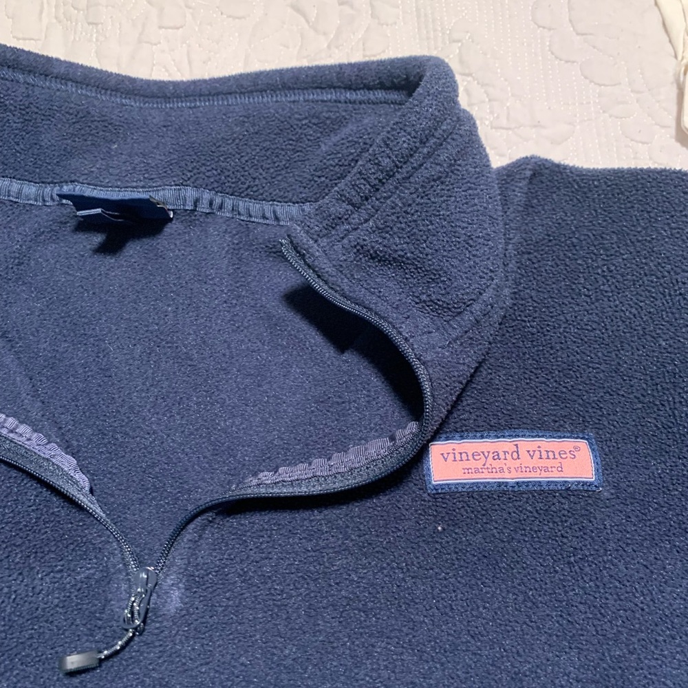 Vineyard vines fleece quarter zip